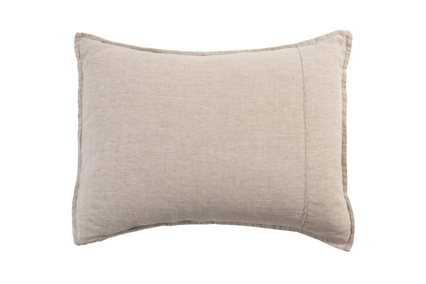 STITCH LINEN CUSHION 22" x 30"