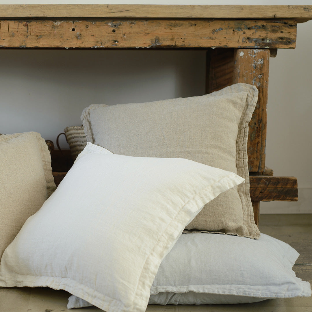 ADELE LINEN CUSHION 22" X 22"