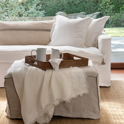 ADELE LINEN CUSHION 22" X 22"