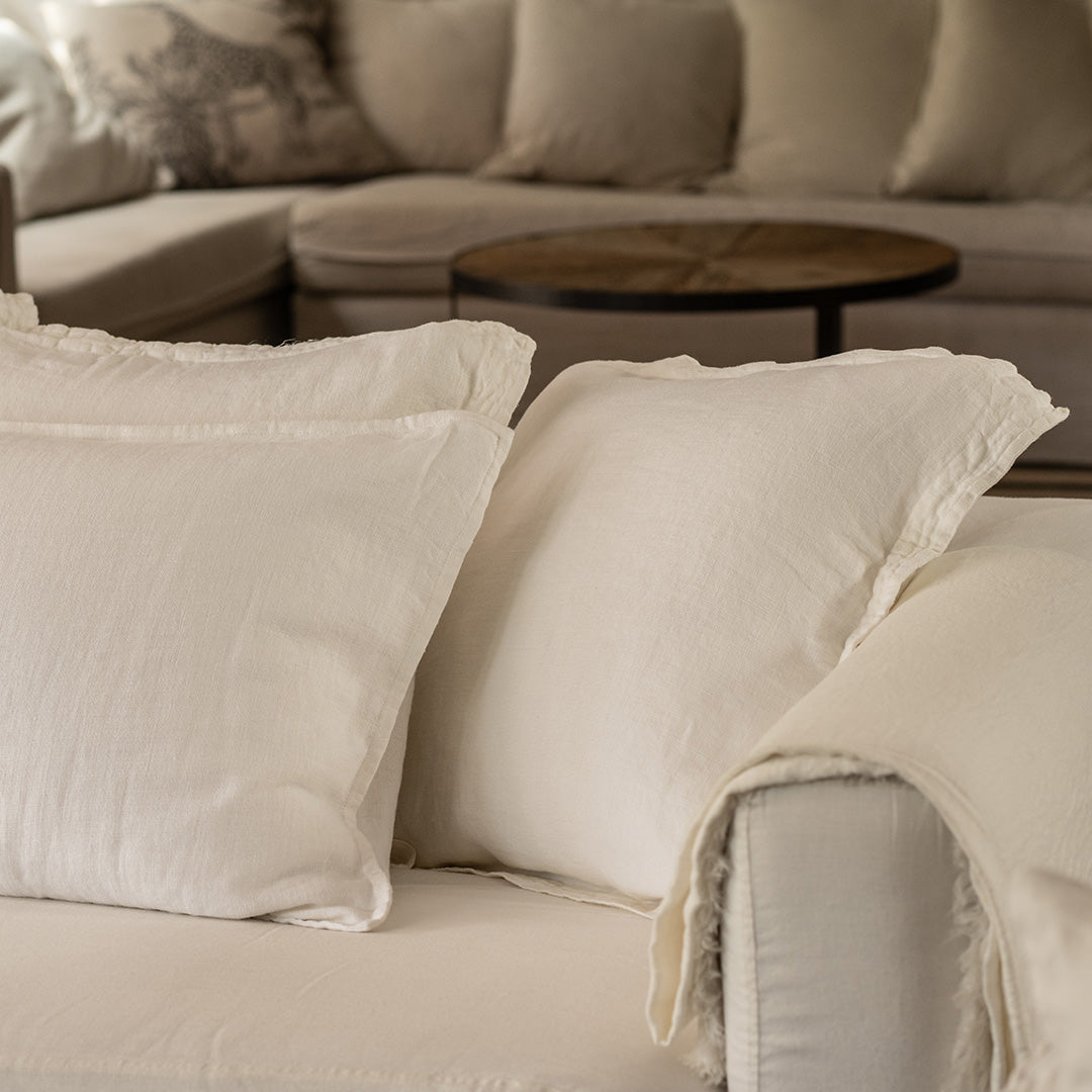 ADELE LINEN CUSHION 22" X 22"