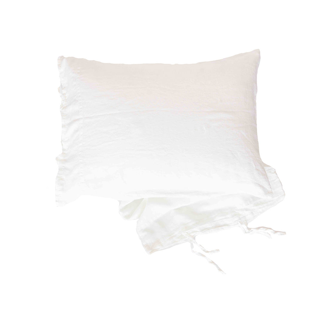 PILLOWCASE SET WITH TIES