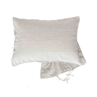 PILLOWCASE SET WITH TIES