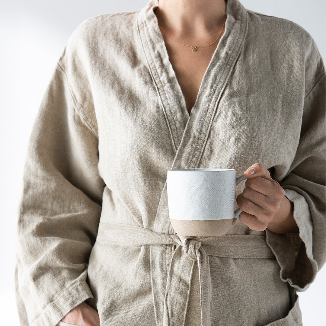 LINEN ROBE